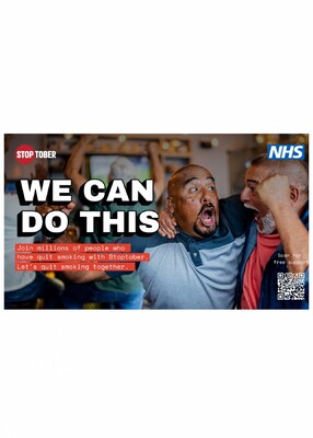 We can do this - male (digital screen)