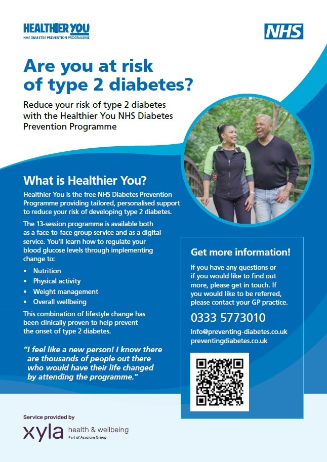 Are you at risk of type 2 diabetes? (flyer)